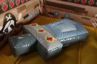 পিভিসি উপাদান Inflatable বাউন্স হাউস / ঝাঁপ দাও ঝাঁক হাউস 5 × 6 × 3 মি EN14960 সরবরাহকারী