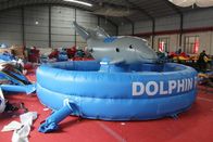 প্রাপ্তবয়স্ক বা শিশুদের জন্য inflatable ডলফিন রোডিও গেম WSP-298 / ক্রীড়া গেম 29 সরবরাহকারী