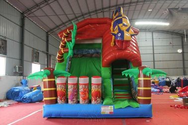 চীন বন অ্যানিমাল থিম বড় inflatable স্লাইড inflatable টিকটিকি স্লাইড Wss-257 কারখানা